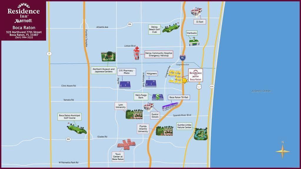Residence Inn Boca Raton Eksteriør bilde